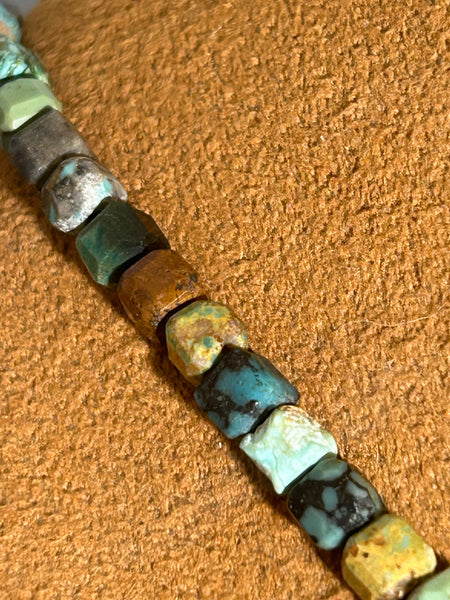 Wing Nugget Turquoise Necklace by Gloria Sawin