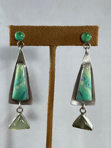 Green Day Dream Earrings by Victoria Maase Stoll
