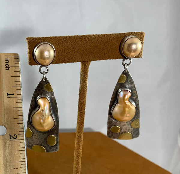 Pearl Earrings by Victoria Maase Stoll