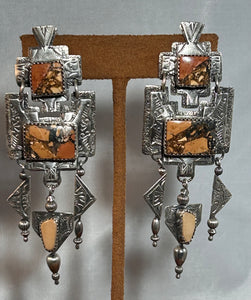 Jasper Earrings by Teresa Archibeque