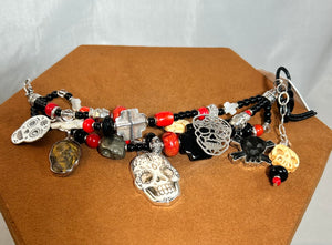 Day of the Dead Treasure Bracelet by Kim Yubeta