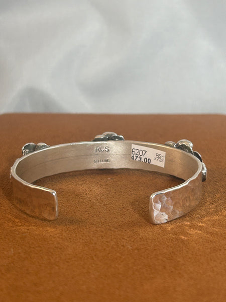 Triple Rose Cuff by Richard Schmidt
