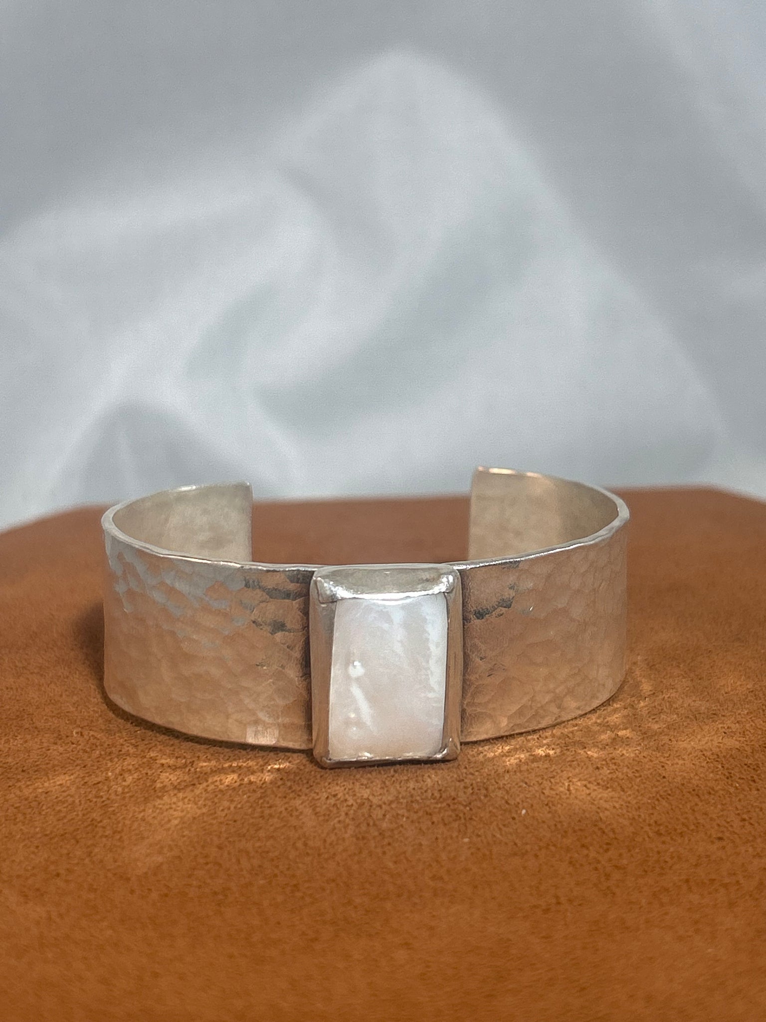 Mother of Pearl Cuff by Richard Schmidt