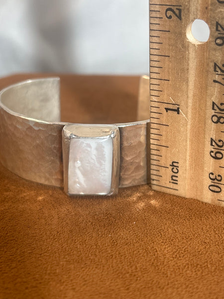 Mother of Pearl Cuff by Richard Schmidt