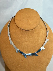 Geometric Link Necklace by Burch Driver