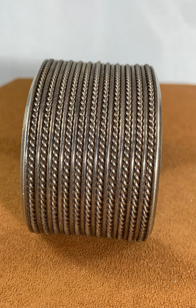 Vintage Sterling Silver Cuff (1950s)