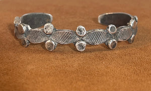 Oval Point patina Cuff by Jock Favour