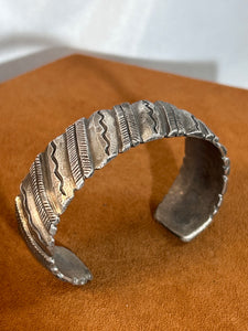 Ornate Stamped Cuff by Jock Favour