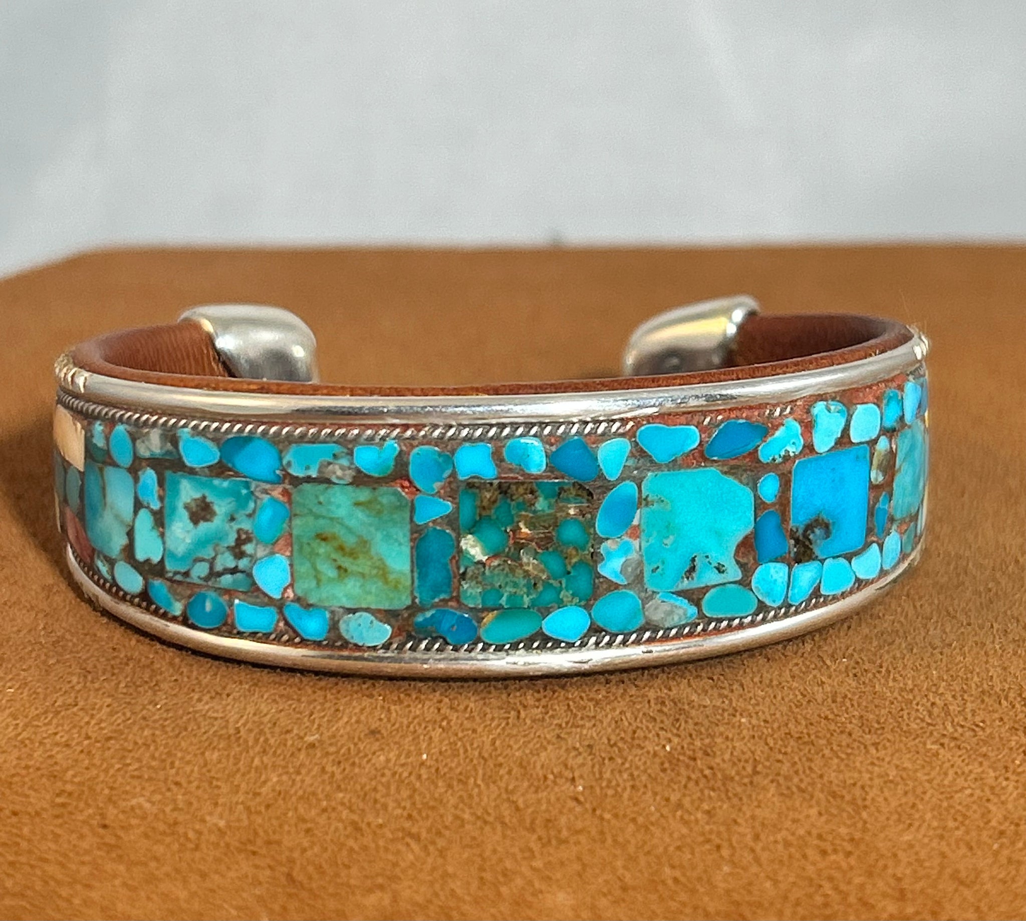 Medium Wide Mosaic Cuff by Charlie Favour (Copy)