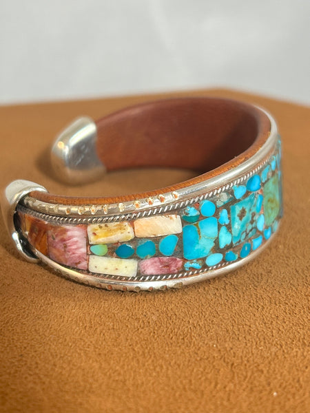 Medium Wide Mosaic Cuff by Charlie Favour (Copy)