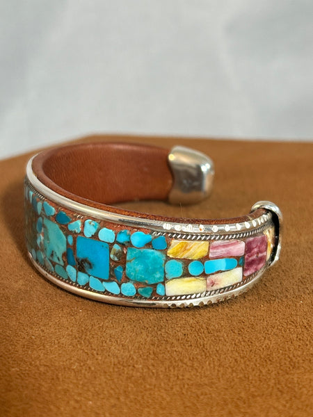 Medium Wide Mosaic Cuff by Charlie Favour (Copy)