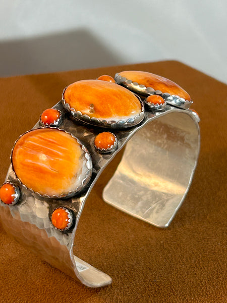 Orange Flare Cuff by Richard Schmidt