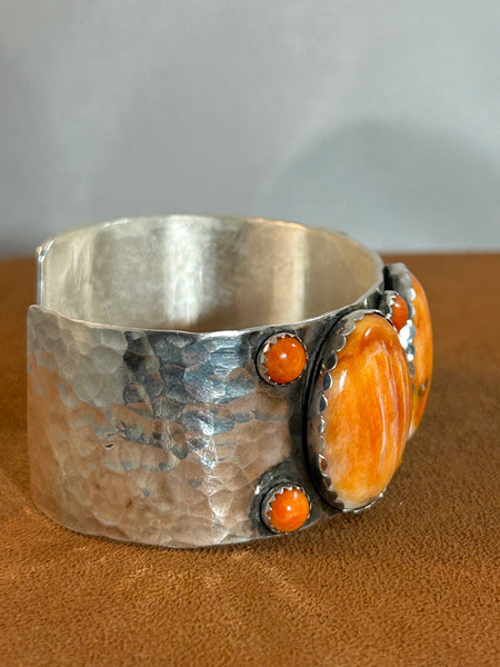 Orange Flare Cuff by Richard Schmidt
