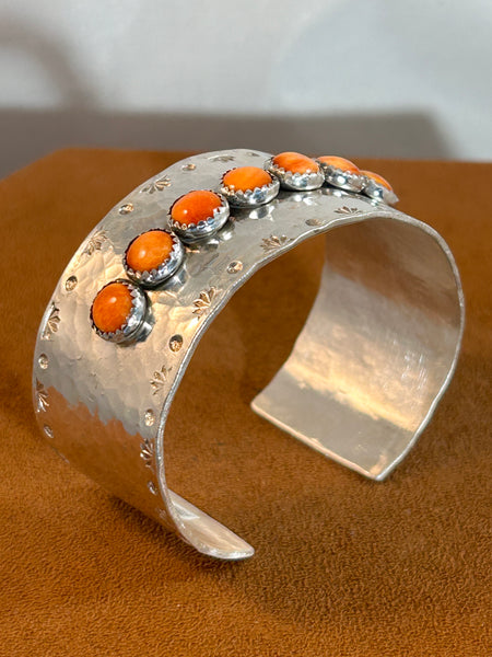 Orange Row Cuff by Richard Schmidt