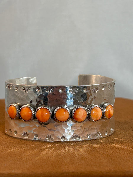 Orange Row Cuff by Richard Schmidt