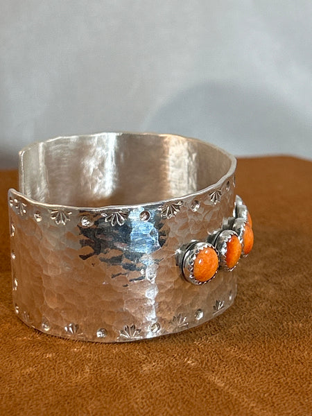 Orange Row Cuff by Richard Schmidt