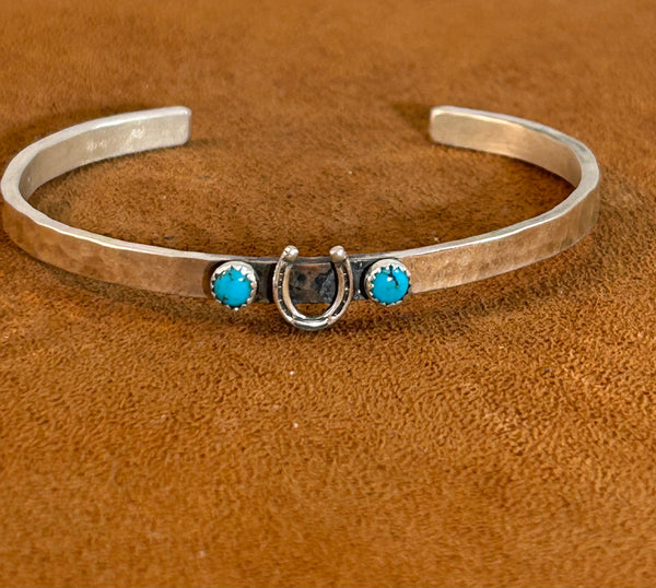 Stackable Lucky Horse Shoe Cuff by Richard Schmidt (Copy)