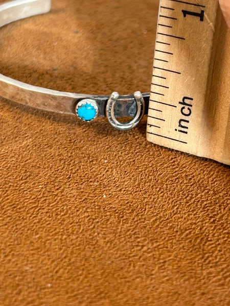 Stackable Lucky Horse Shoe Cuff by Richard Schmidt (Copy)