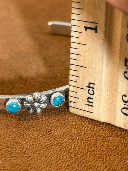 Stackable Flower Cuff by Richard Schmidt