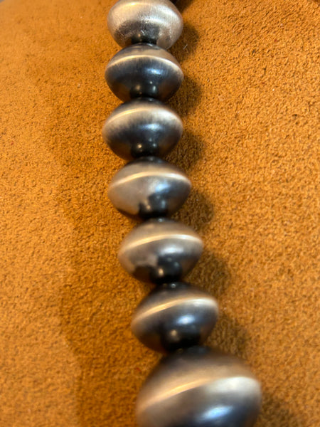 Graduated Navajo Pearl Necklace by Ruby Haley