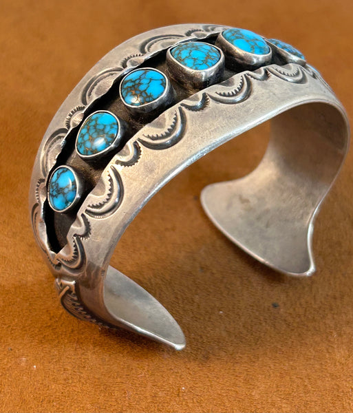 Vintage Shadow Box Cuff (circa 1950s)