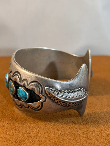 Vintage Shadow Box Cuff (circa 1950s)