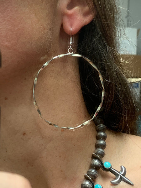 Large Hoops by Katrina Tsosie