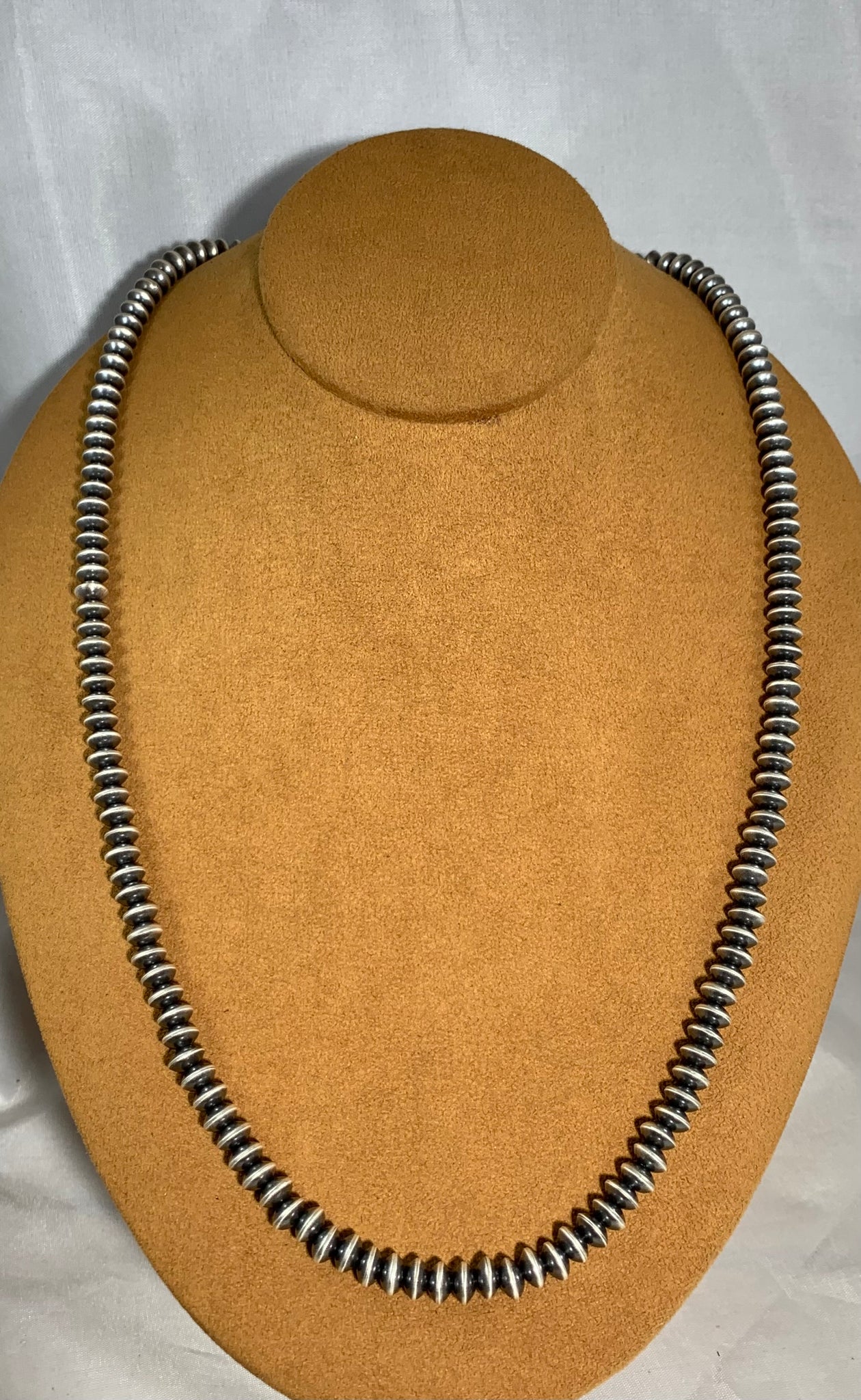 Small Bead Navajo Necklace by Veltenia Haley