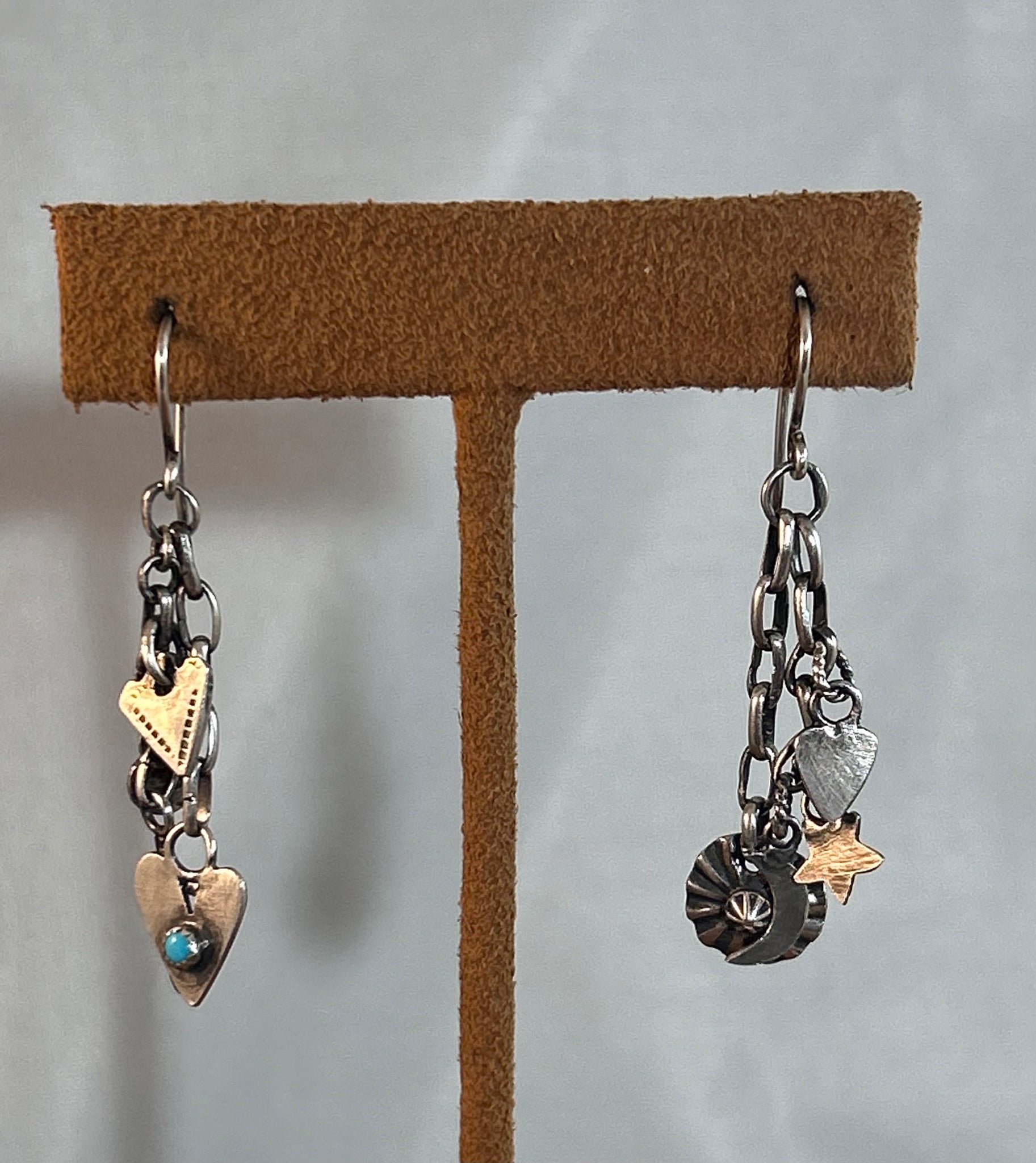 Storyteller Charm Earrings by Jennifer Favour