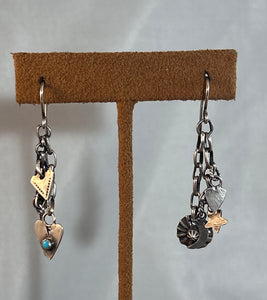 Storyteller Charm Earrings by Jennifer Favour