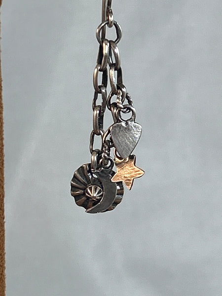 Storyteller Charm Earrings by Jennifer Favour