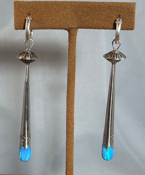 Blue Opal Blossom Earring by Gloria Sawin and John Hull (Copy)