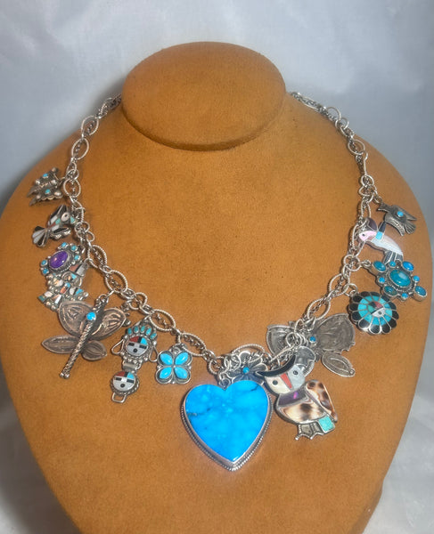 Vintage Charm Necklace by Aldrich Arts