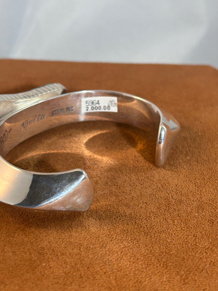 Triangle Cuff by Alfred Lee Sr and Junior