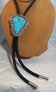 Turquoise Bolo by Alfred Lee Senior and Junior
