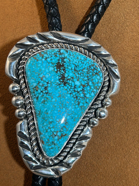 Turquoise Bolo by Alfred Lee Senior and Junior