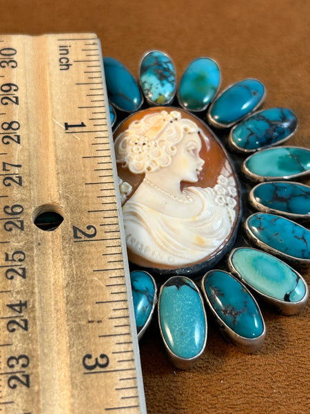 Turquoise Cameo by Federico Jimenez