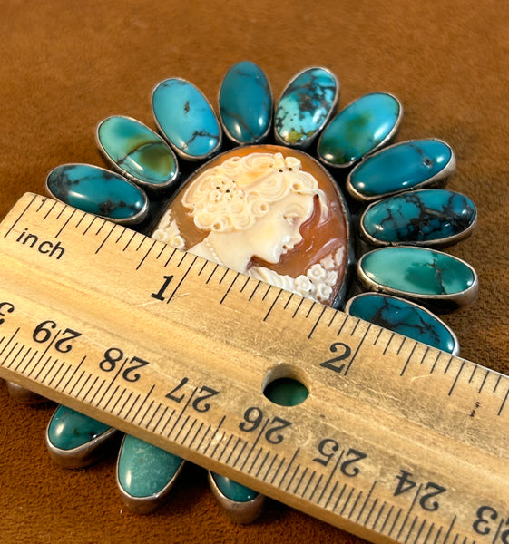 Turquoise Cameo by Federico Jimenez