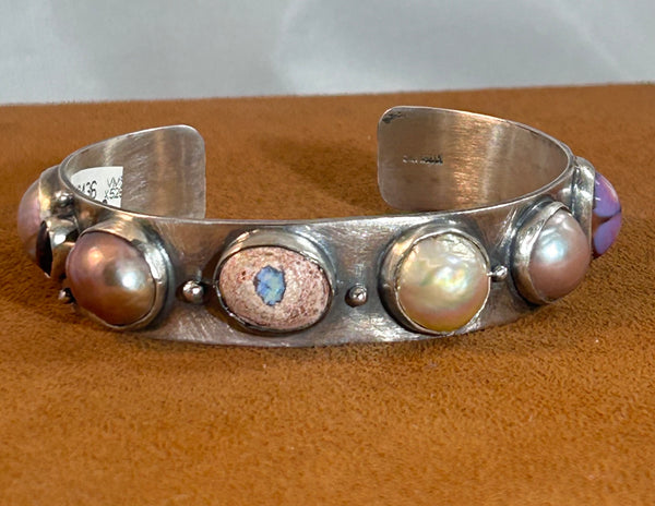 Pearly Whimsy Cuff by Victoria Maase Stoll