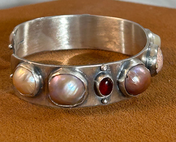 Pearly Whimsy Cuff by Victoria Maase Stoll