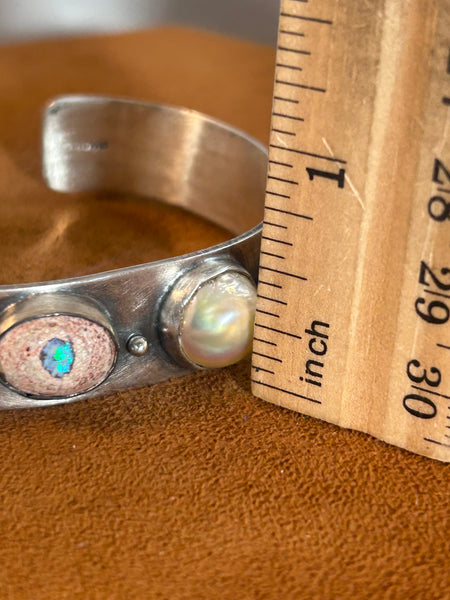 Pearly Whimsy Cuff by Victoria Maase Stoll