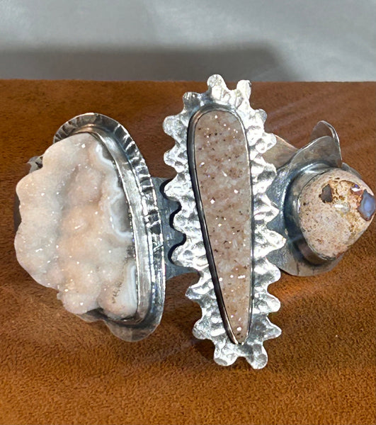 Crystaline Cuff by Victoria Maase Stoll
