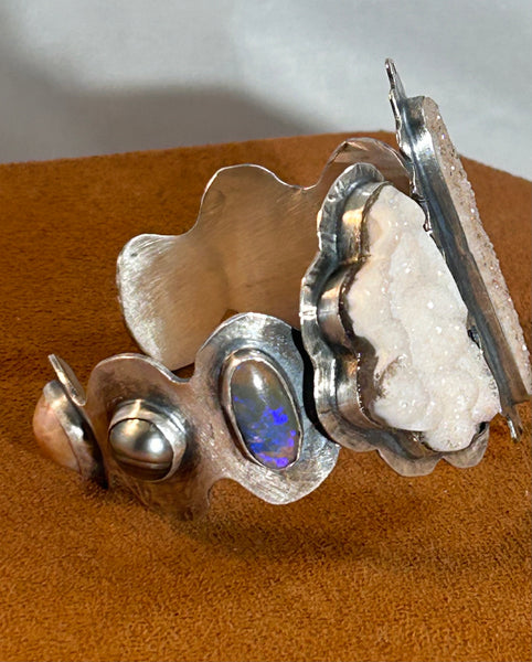 Crystaline Cuff by Victoria Maase Stoll