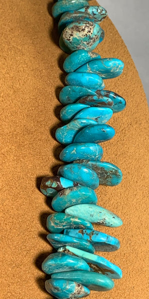 Vintage Turquoise Nugget Necklace