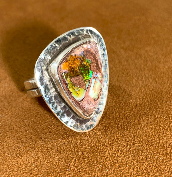 Mexican Opal Ring by Dezbah Stumpff