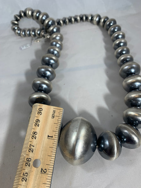 31” Inch Navajo Bead Necklace by Ruby Haley