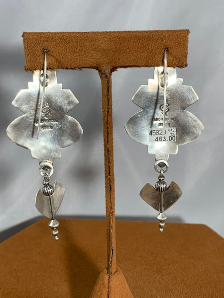 Hematites Earrings by Teresa Archibeque