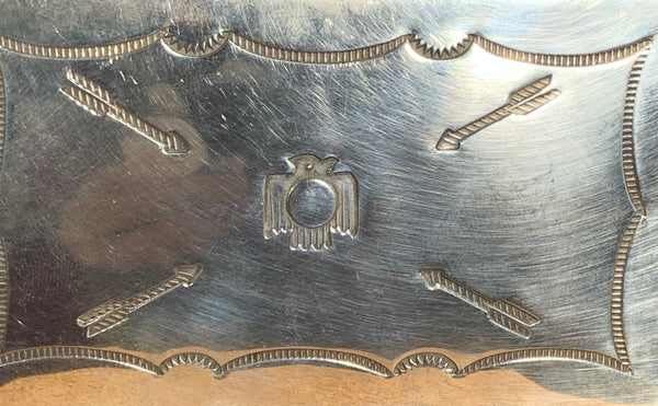 Thunderbird Sterling Silver Box by Tom DeWitt