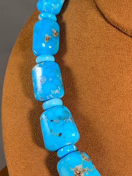 Kingman Turquoise Necklace by Bruce Eckhardt