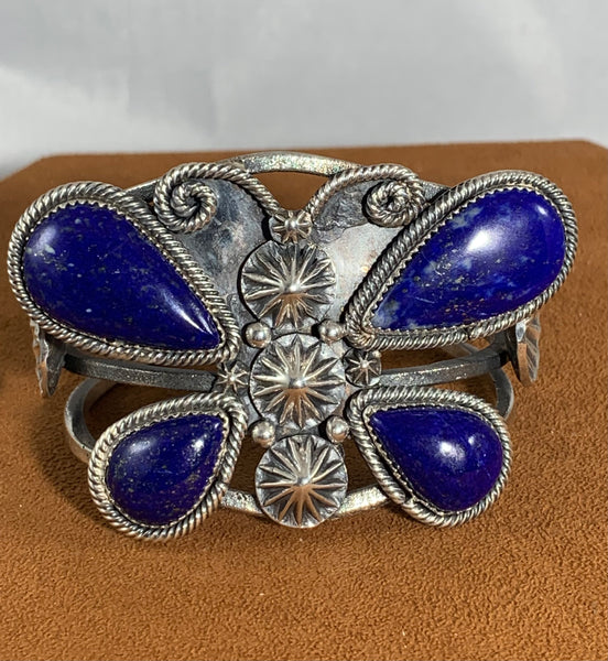 Lapis Butterfly Cuff from First American Traders